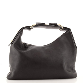 Gucci Horsebit Hobo Leather Medium