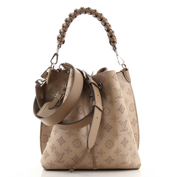 Louis Vuitton Muria Bucket Bag Mahina Leather