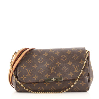 Louis Vuitton Favorite Handbag Monogram Canvas MM