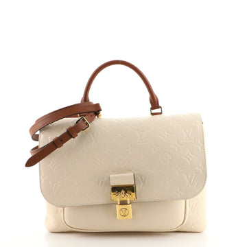 Louis Vuitton Marignan Handbag Monogram Empreinte Leather