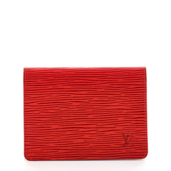 Louis Vuitton Business Card Holder Epi Leather