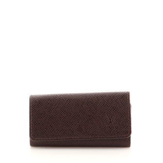 Louis Vuitton 4 Key Holder Taiga Leather