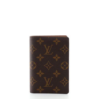 Louis Vuitton Passport Cover Monogram Canvas