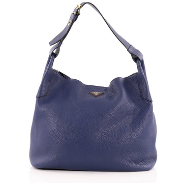 Prada Belt Strap Hobo Vitello Daino Large