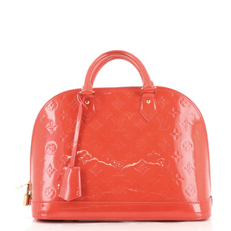 Louis Vuitton Alma Handbag Monogram Vernis PM