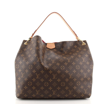 Louis Vuitton Graceful Handbag Monogram Canvas MM