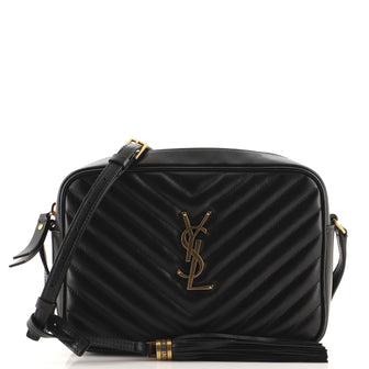 Saint Laurent Lou Camera Bag Matelasse Chevron Leather Small