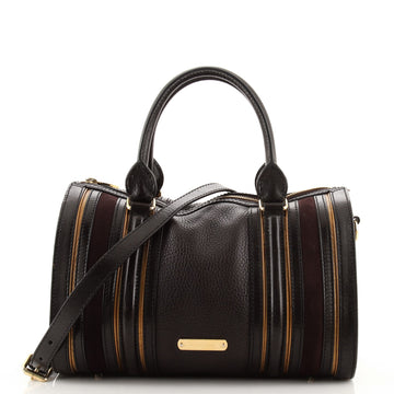 Burberry Alchester Bowling Bag Leather Medium