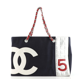 Chanel No.5 Tote Canvas and Leather Medium
