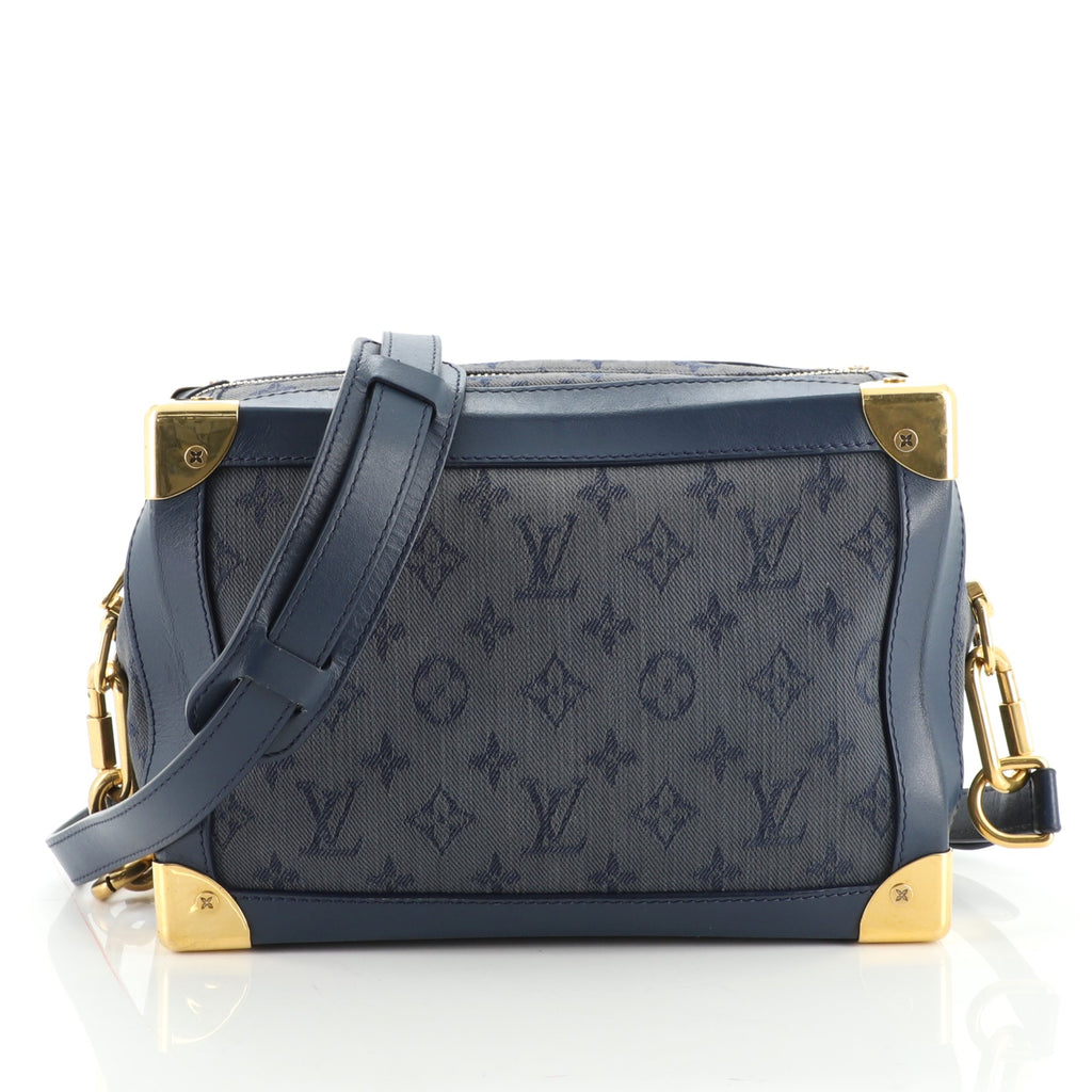 Louis Vuitton Soft Trunk Bag Monogram Denim Blue 11032813