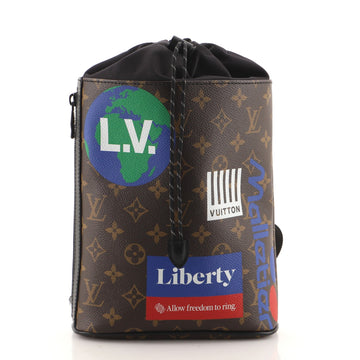 Louis Vuitton Chalk Sling Bag Limited Edition Logo Story Monogram Canvas
