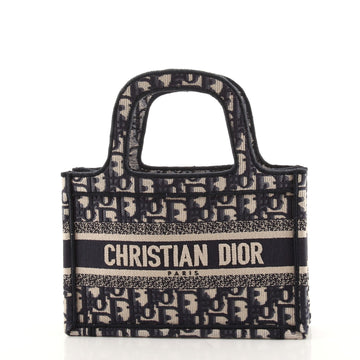 Christian Dior Book Tote Oblique Canvas Mini
