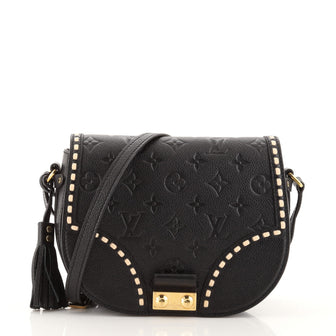 Louis Vuitton Junot Handbag Monogram Empreinte Leather