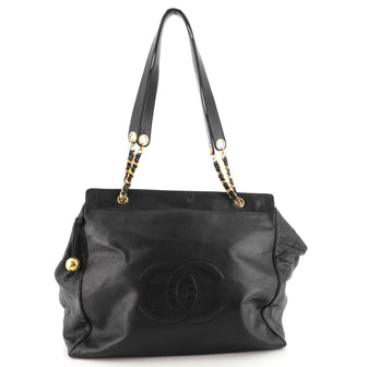 Chanel Vintage Timeless Zip Tote Caviar Large