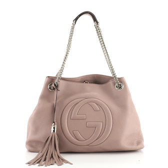 Gucci Soho Chain Strap Shoulder Bag Leather Medium