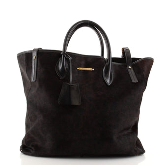 Burberry Convertible Tote Pony Hair Large