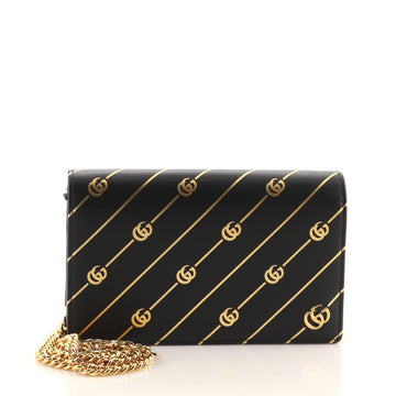 Gucci Wallet on Chain Diagonal GG Leather