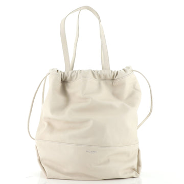 Saint Laurent Teddy Shopping Tote Leather Large