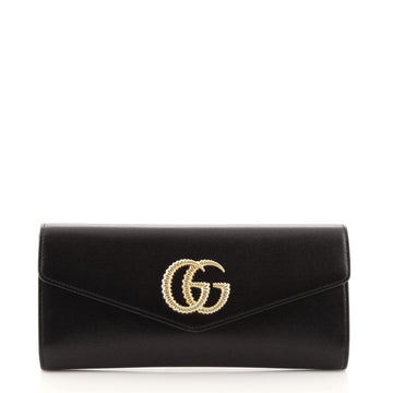 Gucci GG Broadway Envelope Clutch Leather