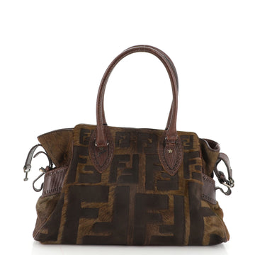 Fendi Bag Du Jour Pony Hair Medium