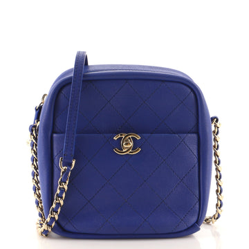 Chanel Casual Trip Camera Case Quilted Lambskin North South