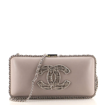 Chanel Chain Around Clutch Embellished Lambskin Small