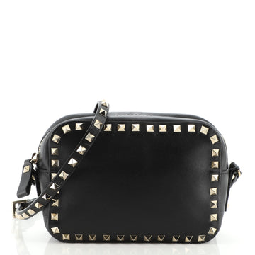 Valentino Rockstud Camera Crossbody Bag Leather