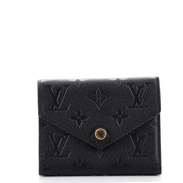 Louis Vuitton Victorine Wallet Monogram Empreinte Leather