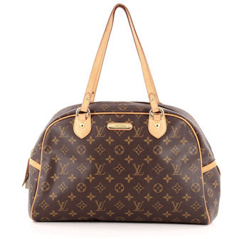 Louis Vuitton Montorgueil Handbag Monogram Canvas GM
