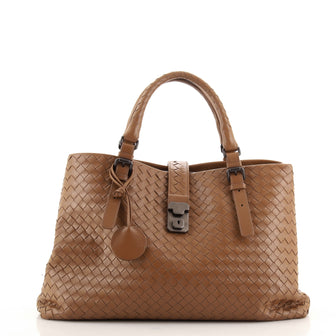 Bottega Veneta Roma Bag Intrecciato Nappa Medium