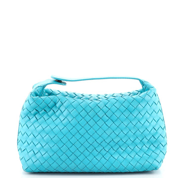 Bottega Veneta Snap Top Handle Bag Intrecciato Nappa Small