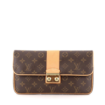 Louis Vuitton Sofia Coppola Slim Clutch Monogram Canvas