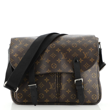 Louis Vuitton Christopher Messenger Bag Macassar Monogram Canvas