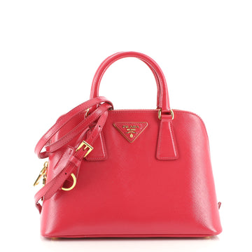Prada Promenade Bag Vernice Saffiano Leather Small