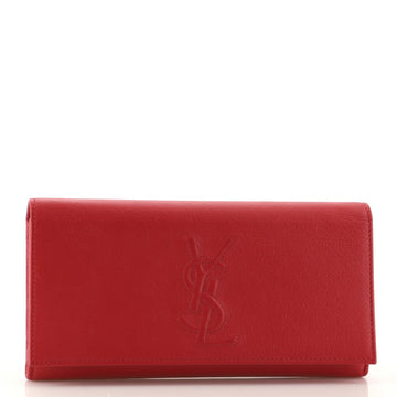 Saint Laurent Belle de Jour Flap Wallet Leather