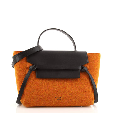 Celine Belt Bag Felt and Leather Medium
