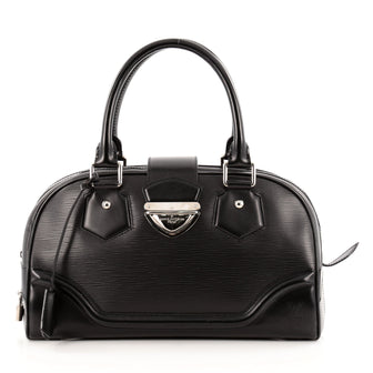 Louis Vuitton Montaigne Bowling Bag Epi Leather GM