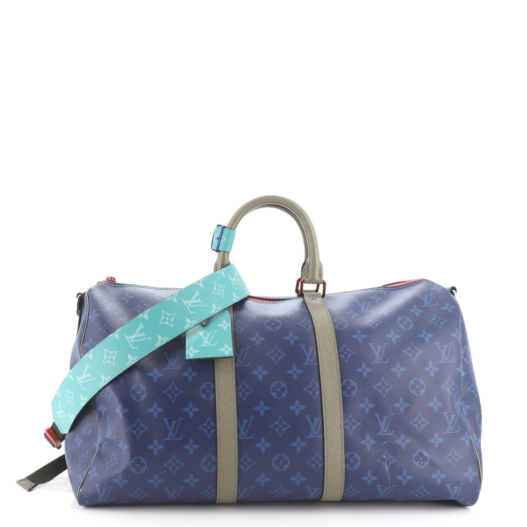 LOUIS VUITTON Monogram Outdoor Keepall Bandouliere 45 Pacific