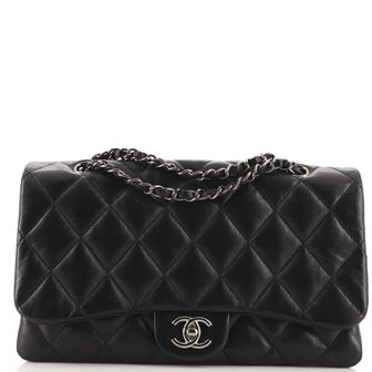 Chanel 3 Flap Bag Quilted Lambskin Jumbo