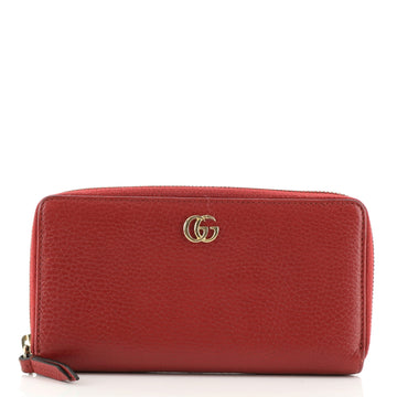 Gucci GG Marmont Zip Around Wallet Leather