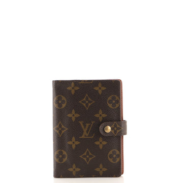 Louis Vuitton Ring Agenda Cover Monogram Canvas PM