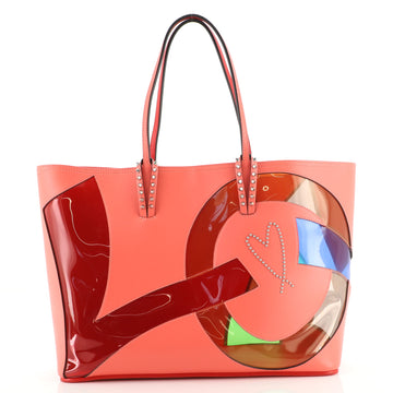 Christian Louboutin Cabata East West Tote Leather with Patent Large