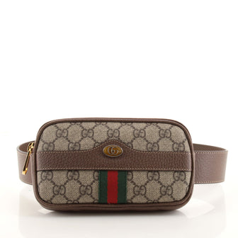 Gucci Ophidia Belt Bag GG Coated Canvas Mini