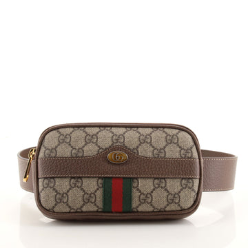 Gucci Ophidia Belt Bag GG Coated Canvas Mini