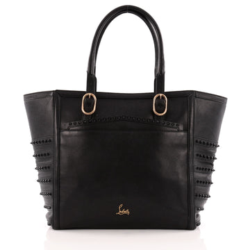 Christian Louboutin Farida Tote Spiked Leather Large