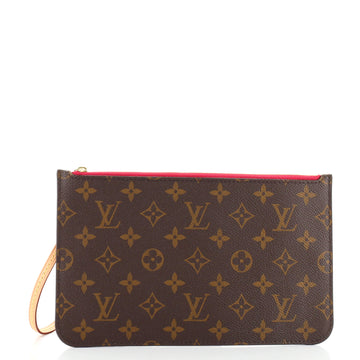Louis Vuitton Neverfull Pochette Monogram Canvas Large