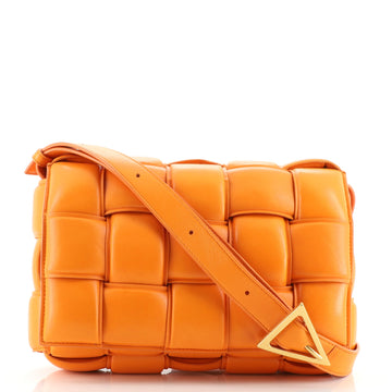 Bottega Veneta Cassette Crossbody Bag Padded Maxi Intrecciato Leather