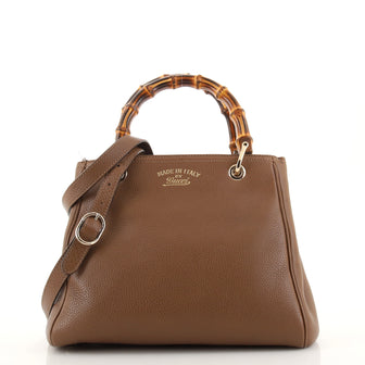 Gucci Bamboo Shopper Tote Leather Small