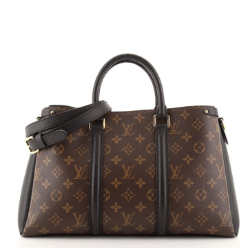 Louis Vuitton Soufflot Tote Monogram Canvas with Leather MM