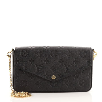 Louis Vuitton Felicie Pochette Monogram Empreinte Leather